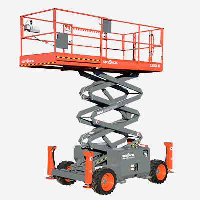 32 ft. Rough Terrain Scissor Lift rental eugene